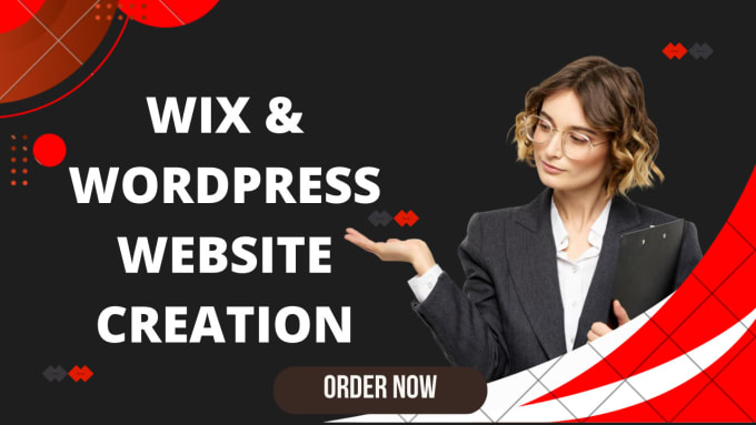 Gig Preview - Develop and design your wix website, wordpress website, squarespase, shopify