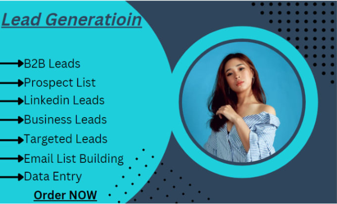 Gig Preview - Linkedin lead generation,data entry and list building