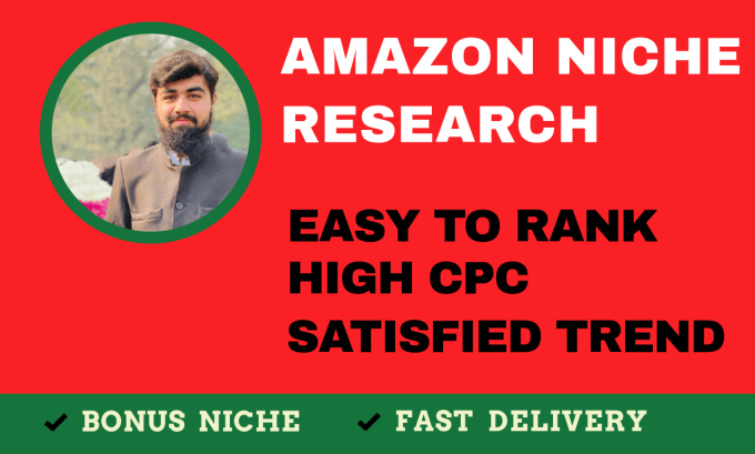 Gig Preview - Do micro niche research for amazon affiliate