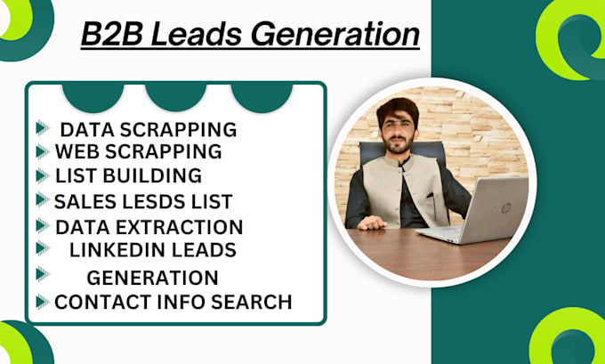 Gig Preview - Targeted b2b lead generation, linkedin lead generation