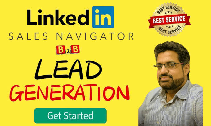 Gig Preview - Do targeted lead generation using linkedin sales navigator account