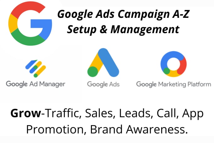 Gig Preview - Your digital marketing advertiser, google advertiser, and ads manager