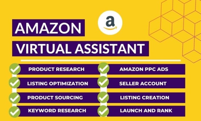 Gig Preview - Be your amazon fba virtual assistant for PPC, SEO, product research, error 5665