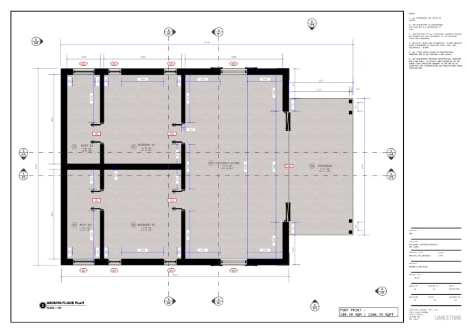 Gig Preview - Draw your sketches into 2d autocad drawings