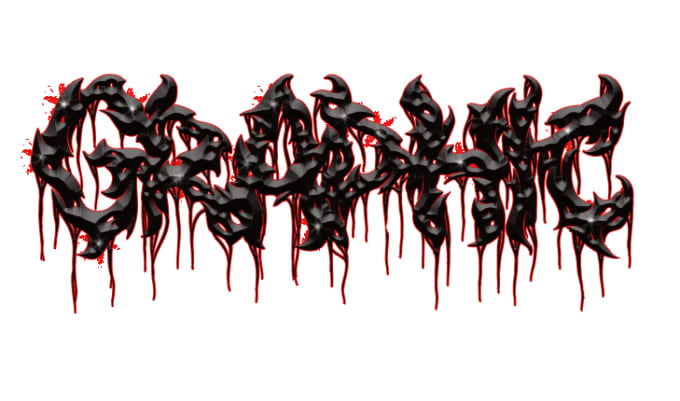 Gig Preview - Design death metal band logo for your needs