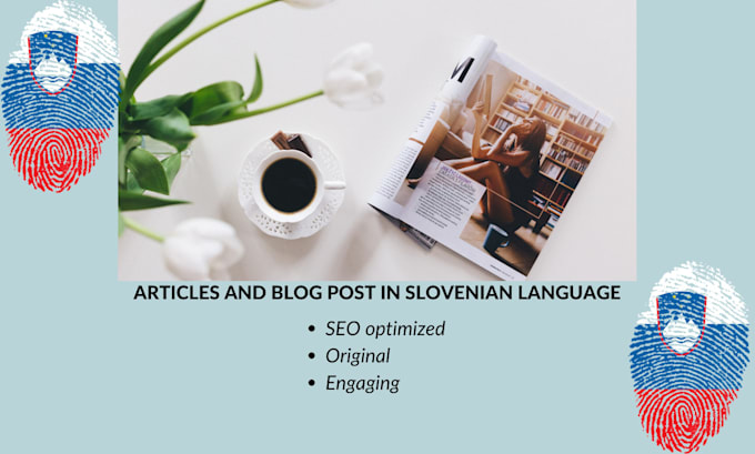 Gig Preview - Write any content in slovenian language like blogs, ads,