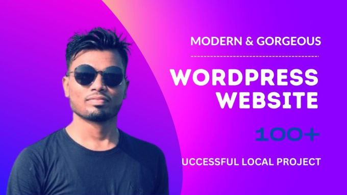 Gig Preview - Build wordpress website design or redesign and development