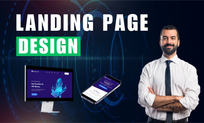 Bestseller - create modern and converting landing page design