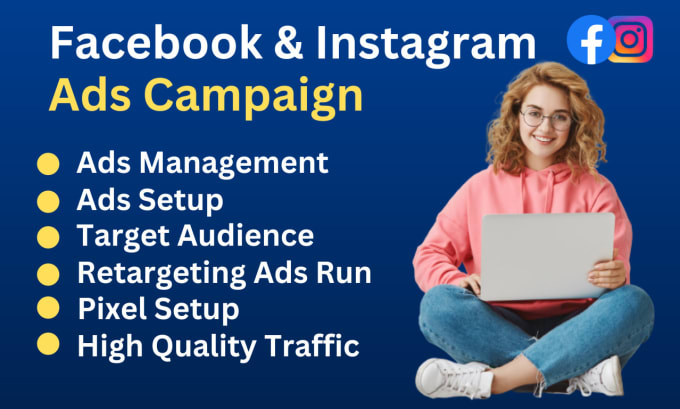 Gig Preview - Setup and manage facebook ads campaign, fb advertising