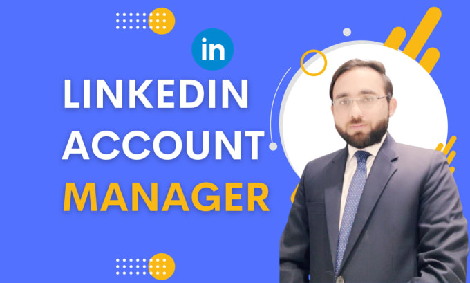 Gig Preview - Be your linkedin manager and content creator