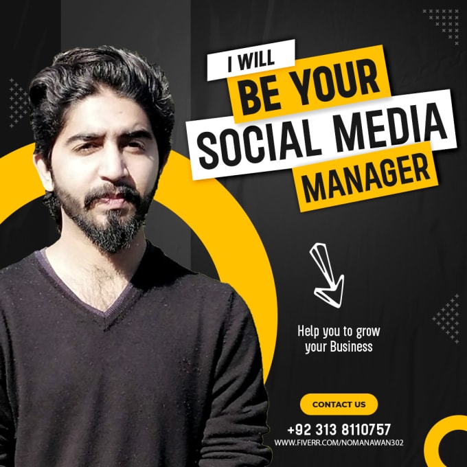 Gig Preview - Be your committed social media manager