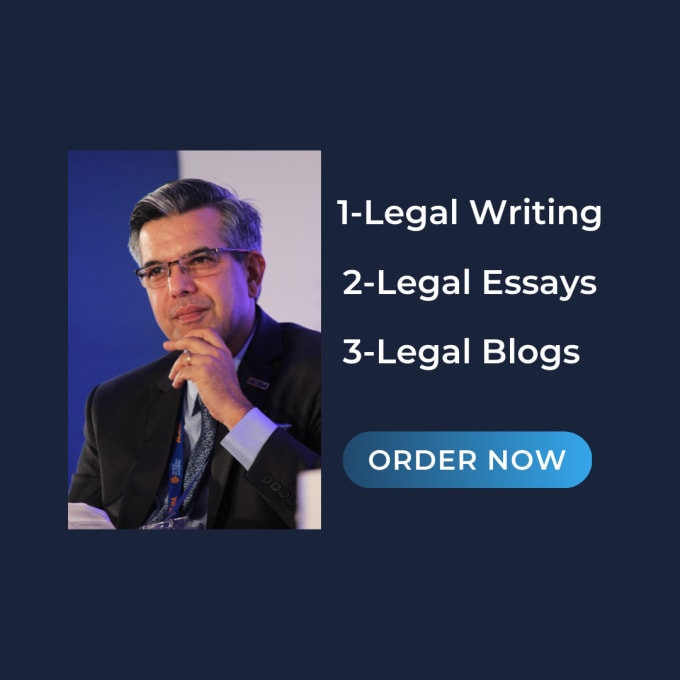 Gig Preview - Do legal writing legal essays and blogs for you and website