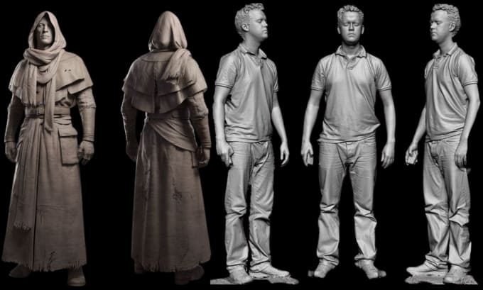 Bestseller - sculpt 3d sculpture 3d model 3d printing 3d character design game characters