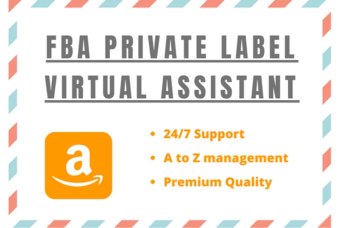 Gig Preview - Be amazon private label virtual assistant, fba pl va