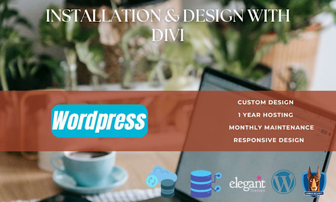 Gig Preview - Build and design your wordpress website with divi builder