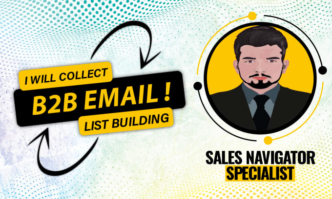 Gig Preview - Collect targeted cold b2b email address lead list building for business sales