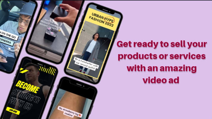 Gig Preview - Create a tiktok ads video creative for your tik tok ads campaign