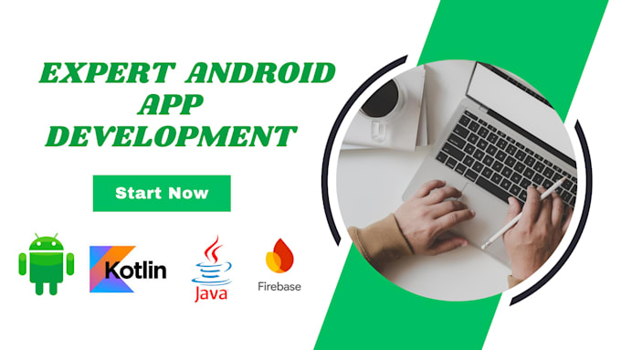 Bestseller - develop android app in android studio using java or kotlin