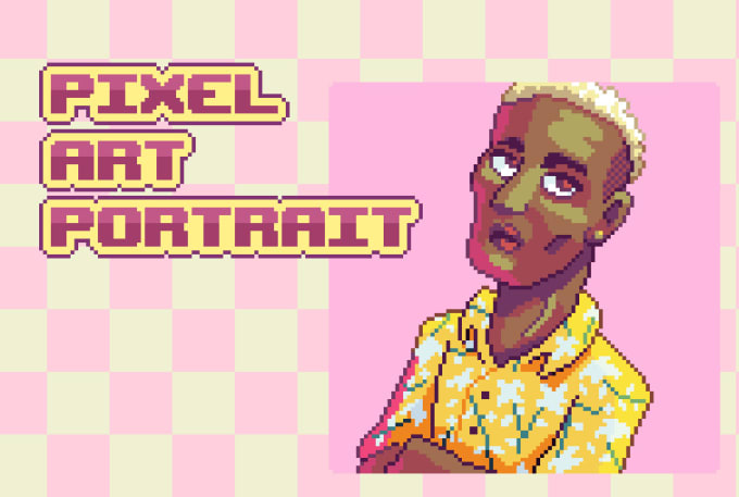 Gig Preview - Draw your pixel art avatar or portrait