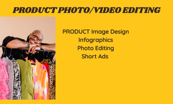 Gig Preview - Make and edit your ecommerce product videos and pictures