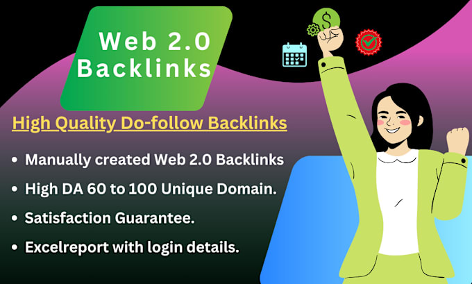 Gig Preview - Do web 2 0 backlinks for google ranking