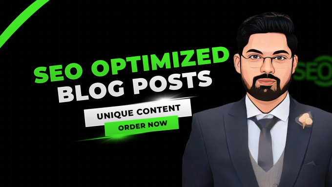 Gig Preview - Write and publish SEO optimized 30 blog posts on a monthly base