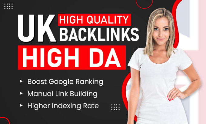 Gig Preview - Do high quality UK seo co uk backlinks high da and DR offpage link building