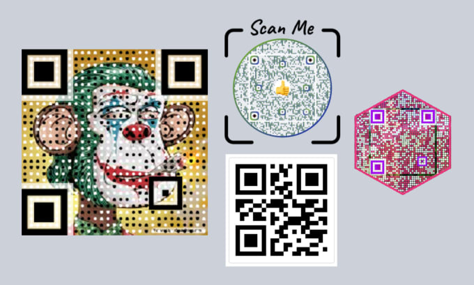 Gig Preview - Create professional qr code with your logo