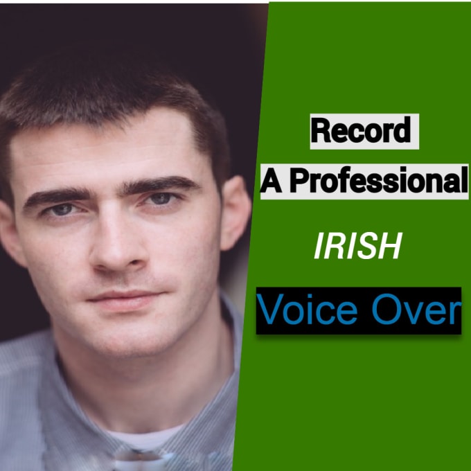 Bestseller - record a professional irish male voice over for your project