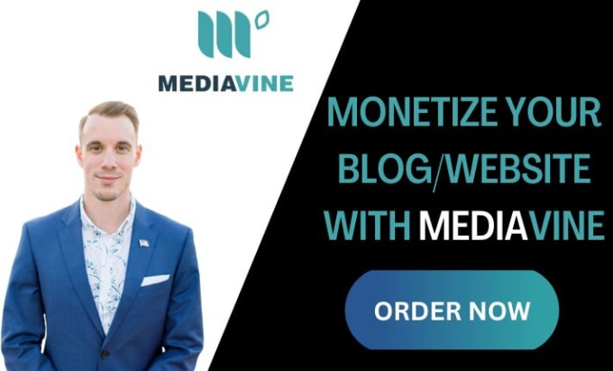 Gig Preview - Setup and approve your website with mediavine for massive earnings