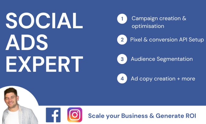 Gig Preview - Set up, manage and optimise facebook and instagram ads