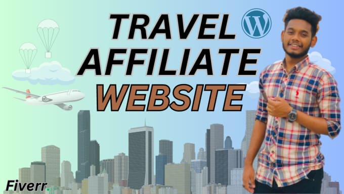 Gig Preview - Create automated travel affiliate marketing websites