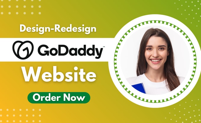 Gig Preview - Design or redesign godaddy website with godaddy builder