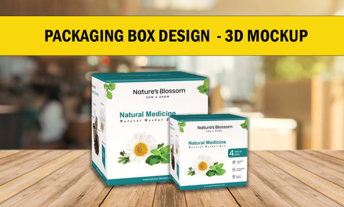 Gig Preview - Design your box product packaging or label design