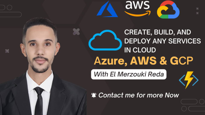 Gig Preview - Create, build, and deploy any services in cloud azure, AWS and gcp