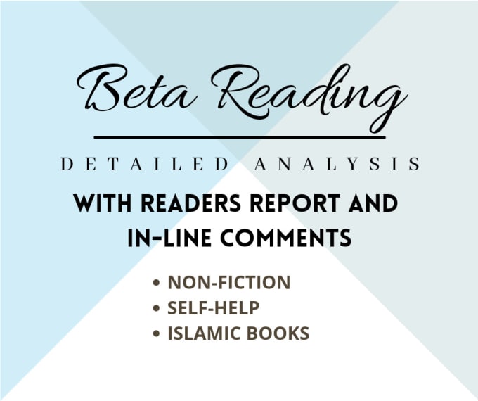 Bestseller - beta read and critique your non fiction book