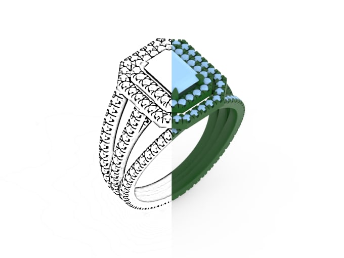 Gig Preview - Do 3d cad model jewelry design