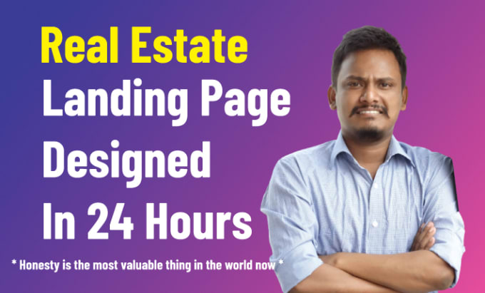 Gig Preview - Create professional real estate landing page or wordpress website