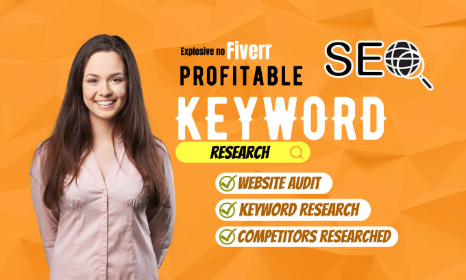 Gig Preview - Profitable SEO keyword research and competitor analysis