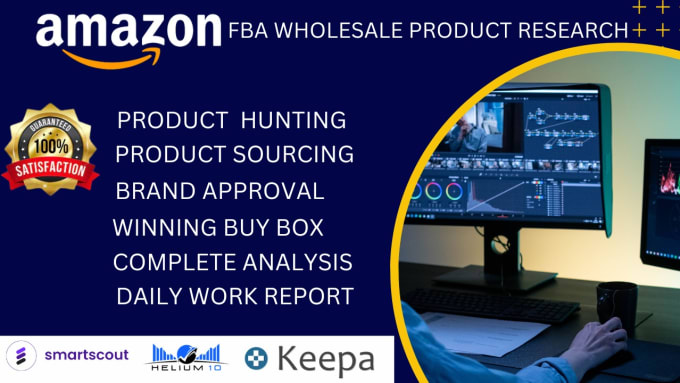 Gig Preview - Do amazon fba wholesale  product hunting