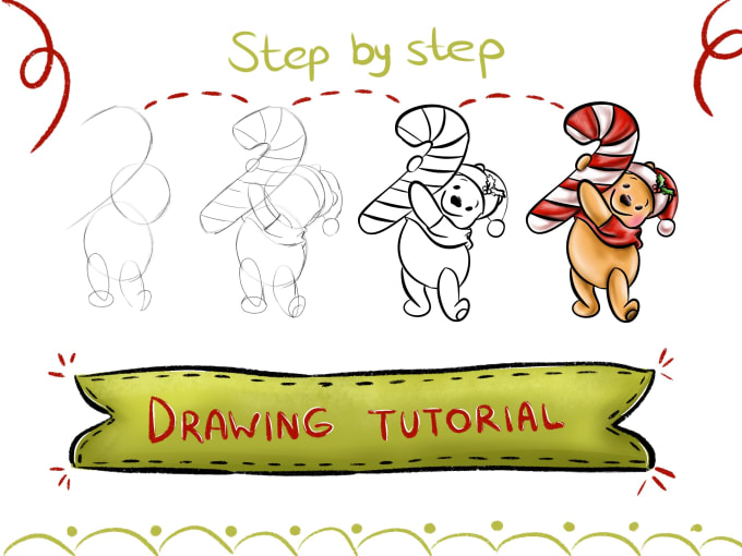 Gig Preview - Draw step by step tutorials for christmas