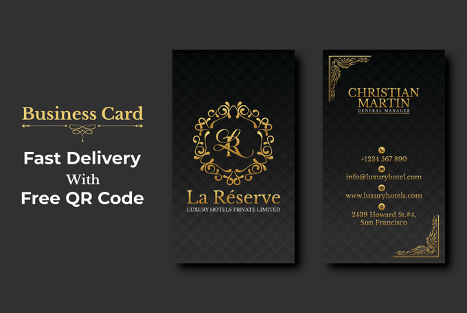 Gig Preview - Make luxury business card, letterhead and stationary design urgently