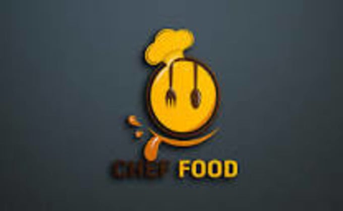 Gig Preview - Design a food logo design in 4 hours