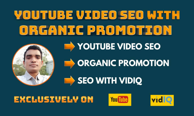 Gig Preview - Do best youtube video SEO with organic promotion