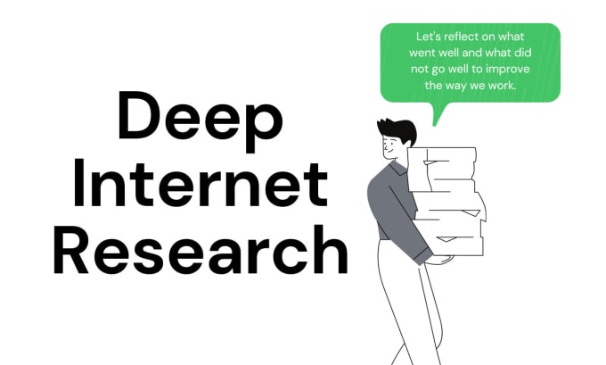 Gig Preview - Conduct deep internet and online search