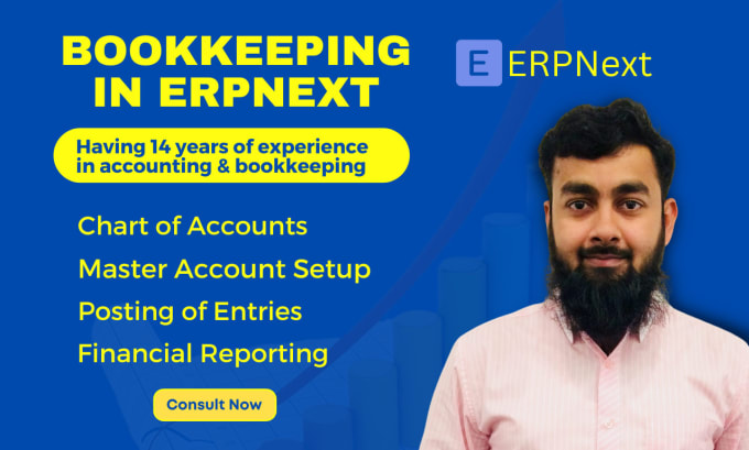 Gig Preview - Do accurate accounting in erpnext