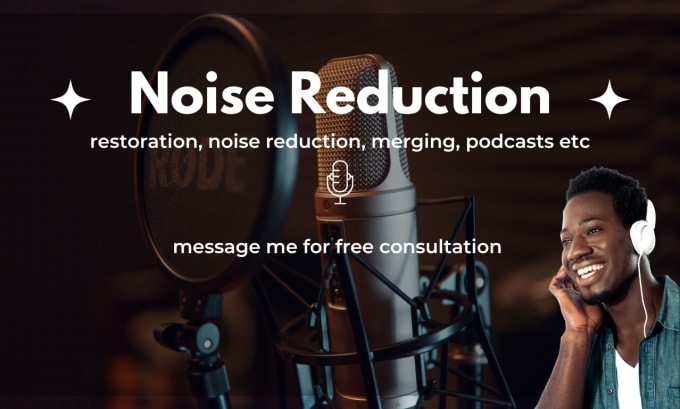 Gig Preview - Perform noise reduction on your audio files