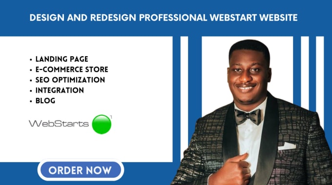 Gig Preview - Design and redesign professional webstart website