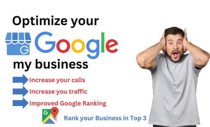 Gig Preview - Optimize google my business page for local SEO gmb ranking