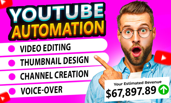 Gig Preview - Make automated cash cow videos or faceless cash cow youtube channel and cash cow